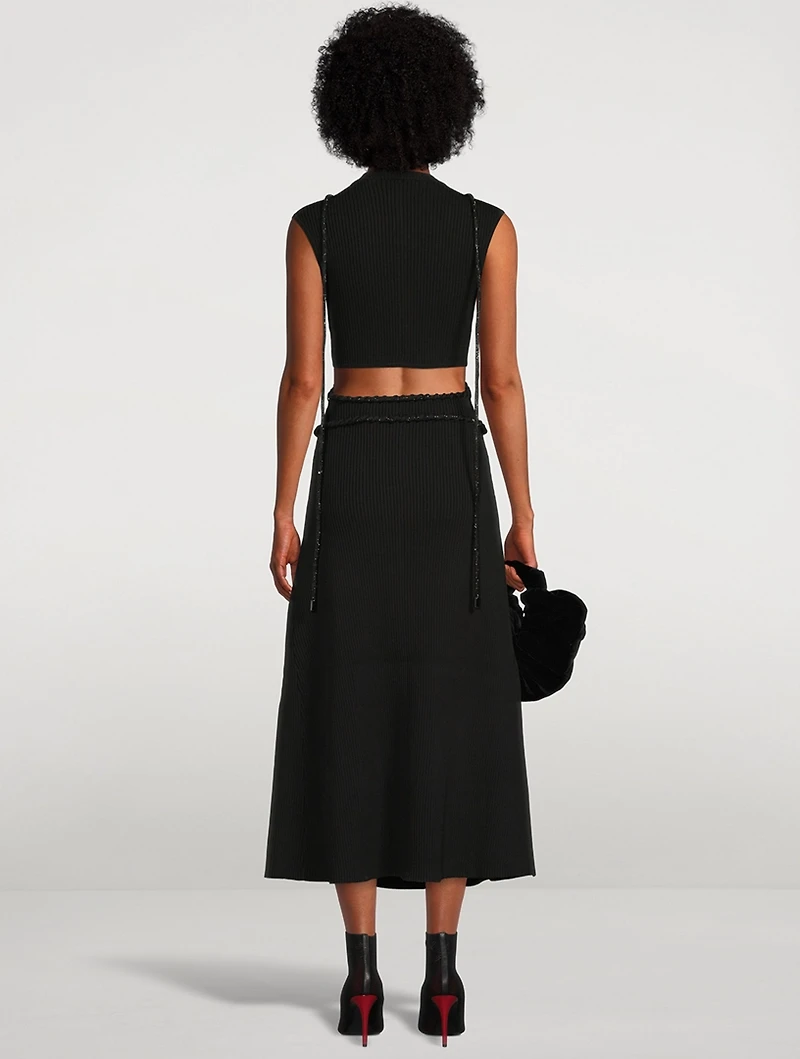 Arp Cut-Out Midi Dress