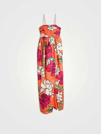 Monument Maxi Dress Floral Print