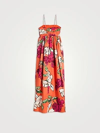 Monument Maxi Dress Floral Print