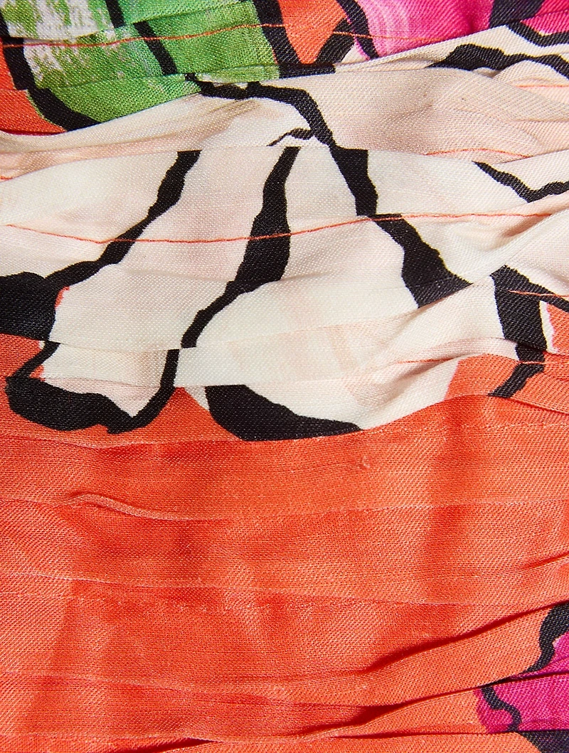 Monument Maxi Dress Floral Print