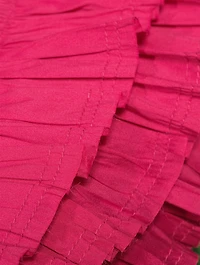 Rhythmic Ruffled Mini Dress