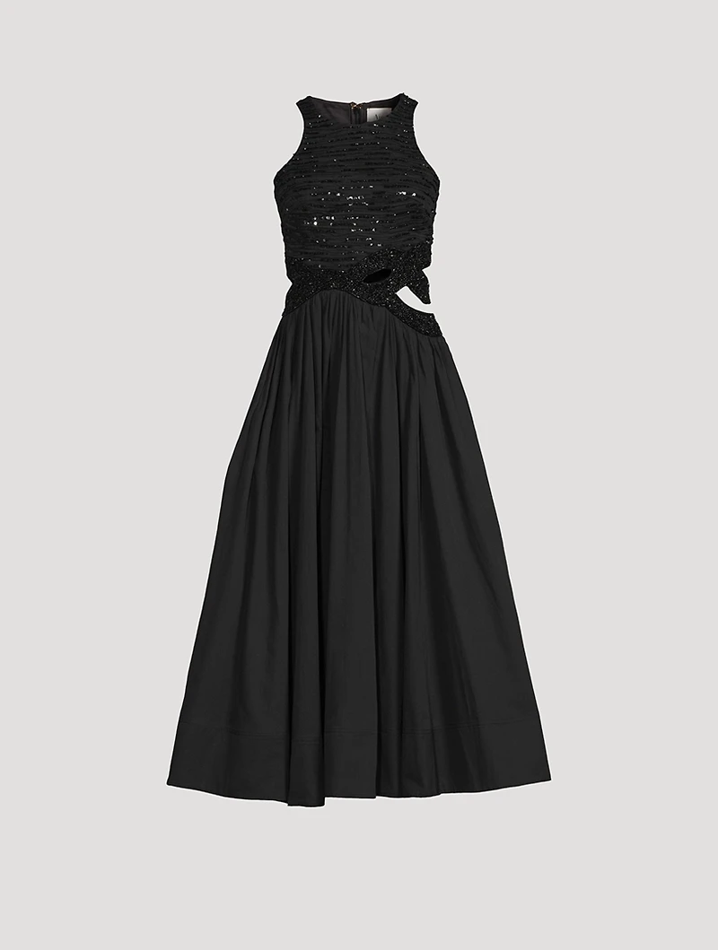 New Catara Sequin Midi Dress