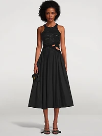New Catara Sequin Midi Dress