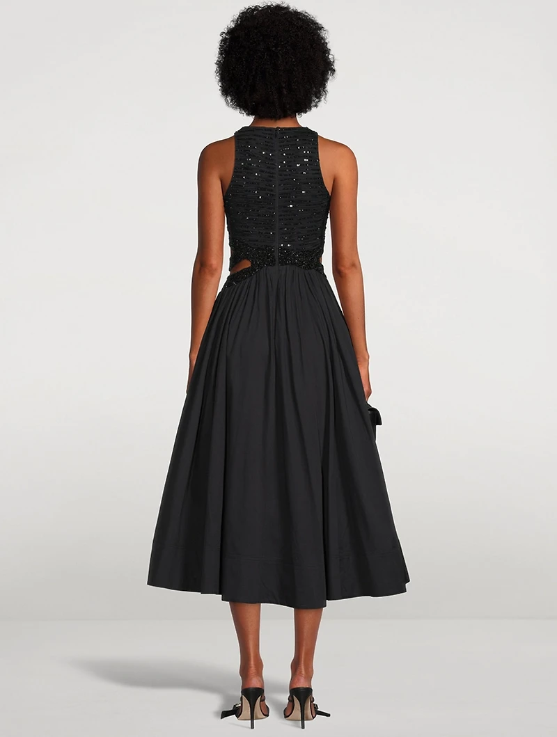 New Catara Sequin Midi Dress