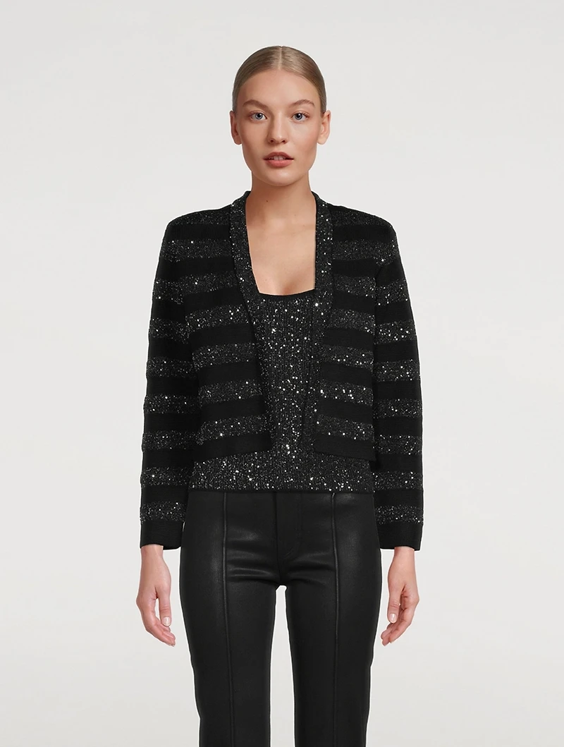 Trevis Embellished Cardigan