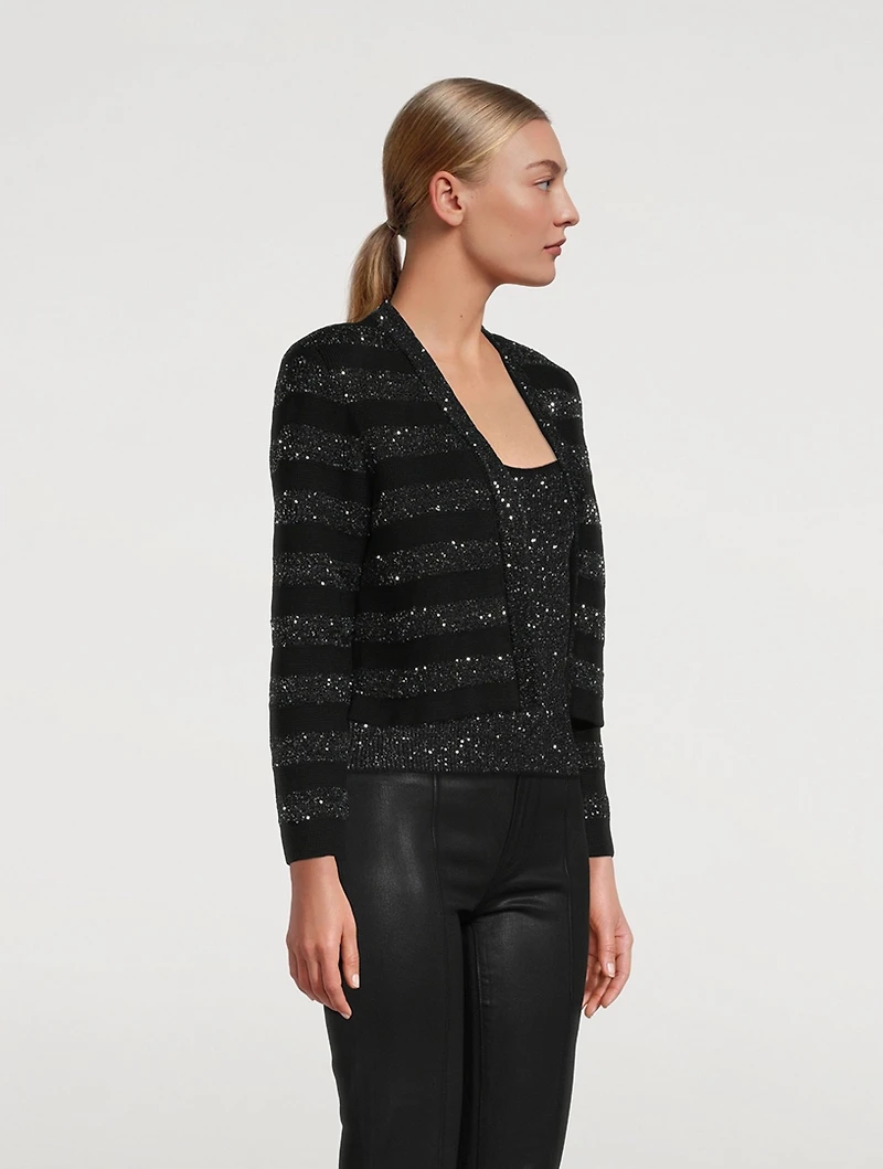 Trevis Embellished Cardigan