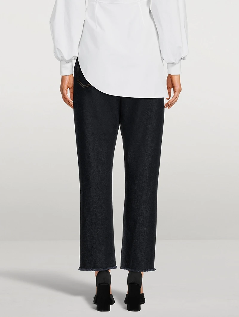 Libby Beaded Straight Jeans