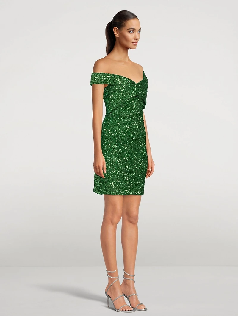 Mirella Sequin Mini Dress