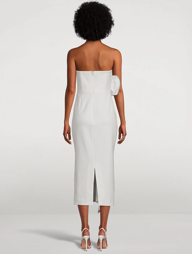 Santiago Strapless Midi Dress