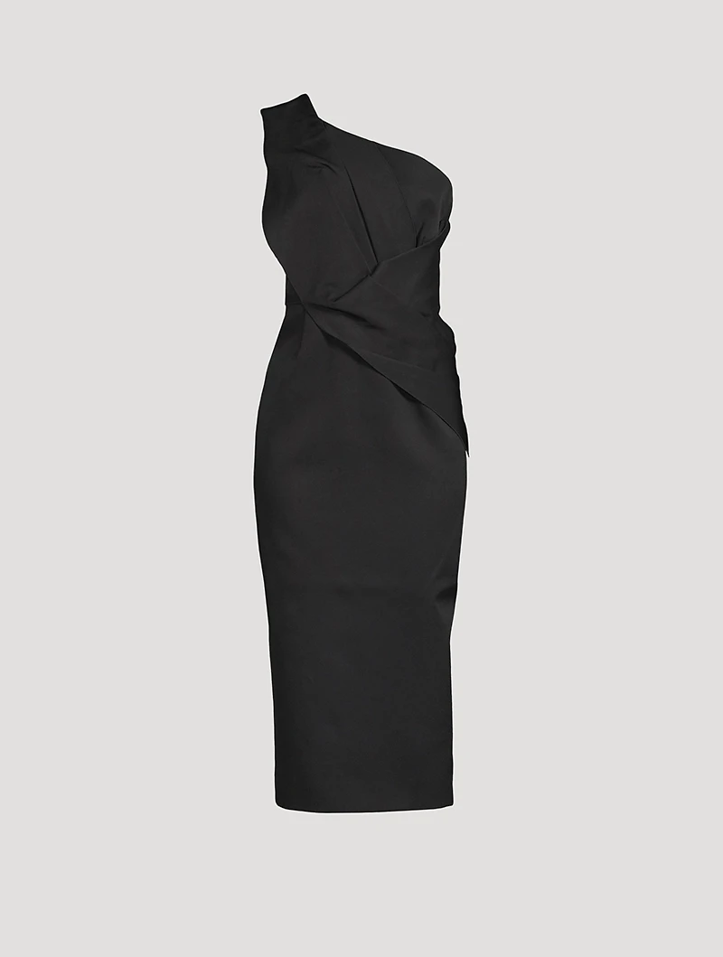 Luna One-Shoulder Midi Dress