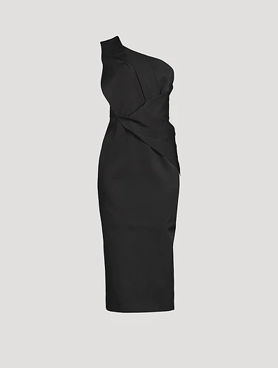 Luna One-Shoulder Midi Dress