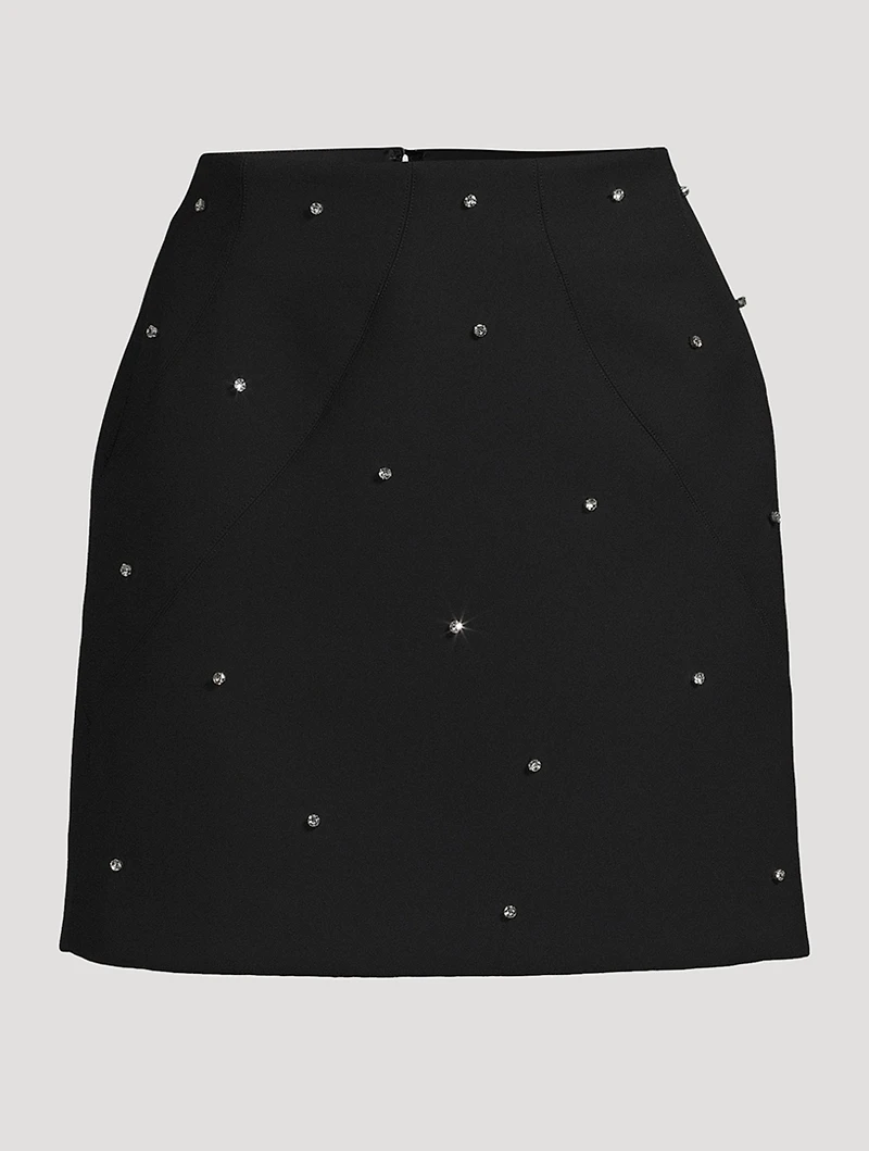 Matteo Beaded Mini Skirt
