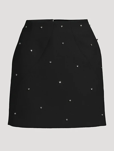 Matteo Beaded Mini Skirt