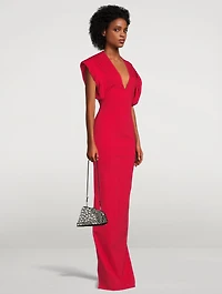 Kara Open-Back Gown