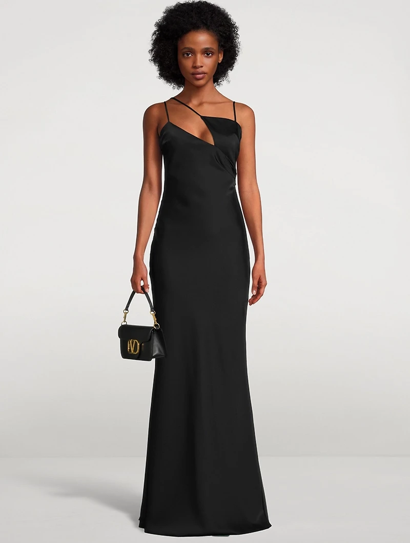Melva Satin Slip Dress