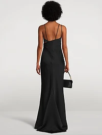 Melva Satin Slip Dress