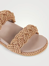 Braided Slide Sandals