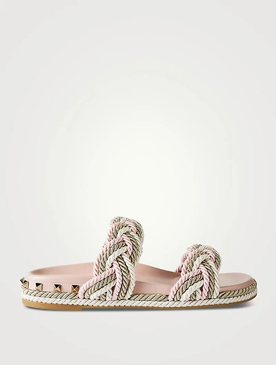Braided Slide Sandals