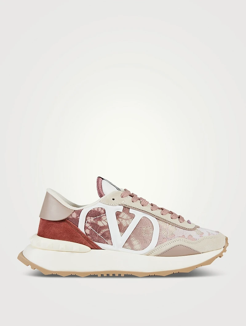 Lacerunner Suede And Lace Sneakers