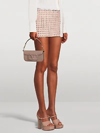 Tan-Go Patent Leather Platform Mules