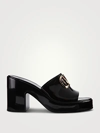VLOGO Rubber Platform Mules