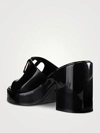 VLOGO Rubber Platform Mules