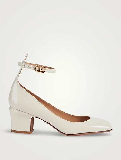 Tan-Go Patent Leather Pumps