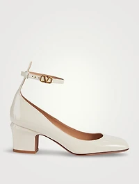 Tan-Go Patent Leather Pumps