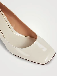 Tan-Go Patent Leather Pumps