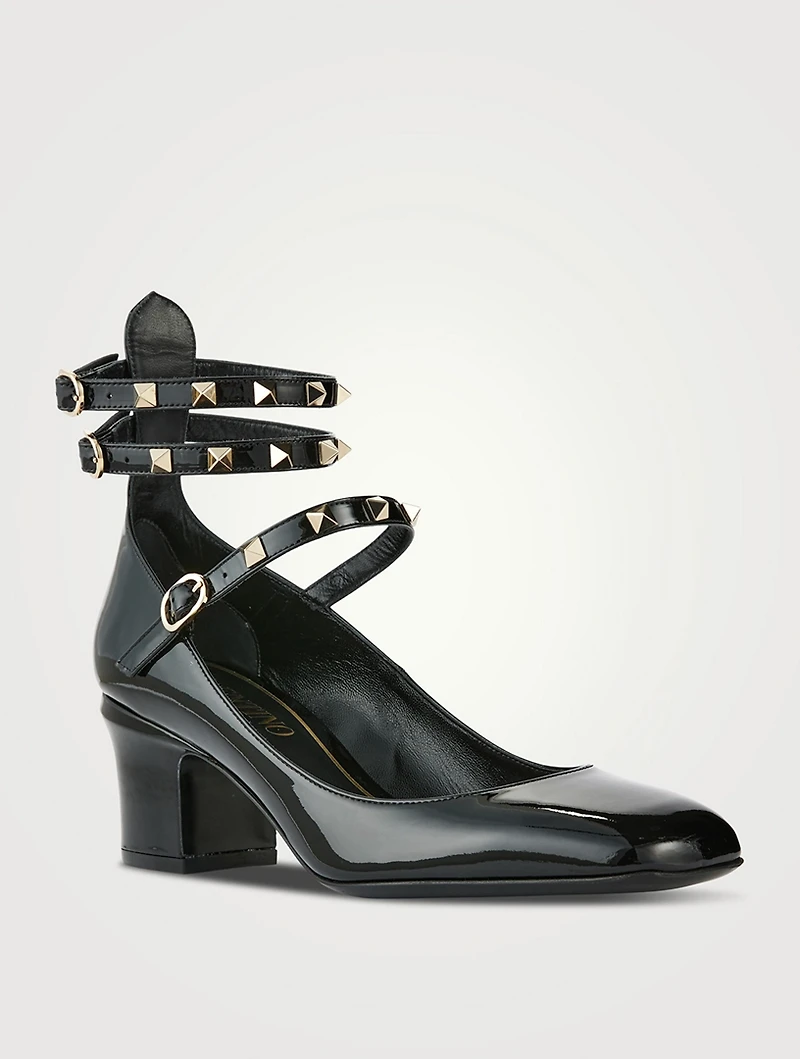Tan-Go Patent Leather Mary Jane Pumps