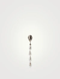 Faux Pear Drop Earrings