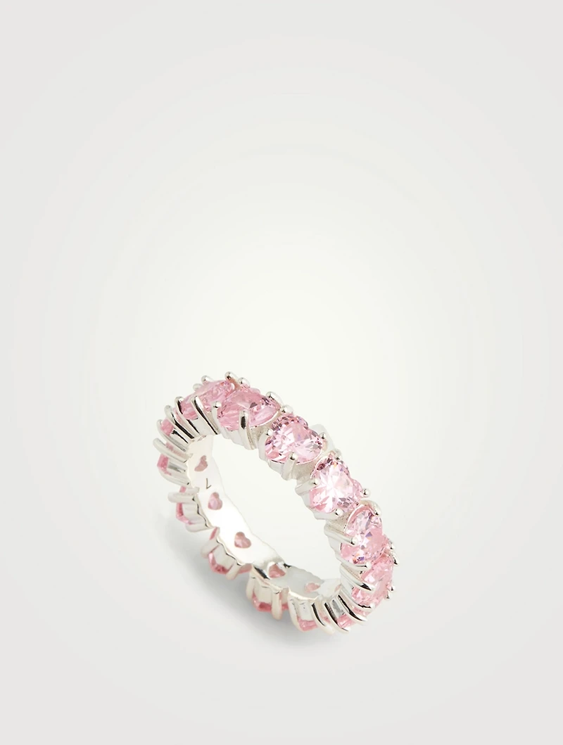 Heart Eternity Ring