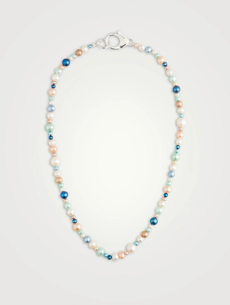Mixed Multi Pearl Necklace
