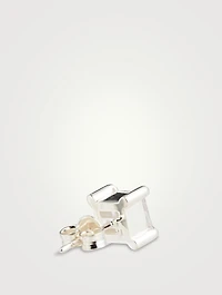 Princess Cut Stud Earrings