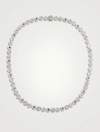 Daisy Tennis Chain Necklace