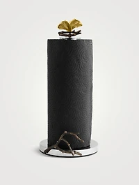 Butterfly Ginkgo Paper Towel Holder