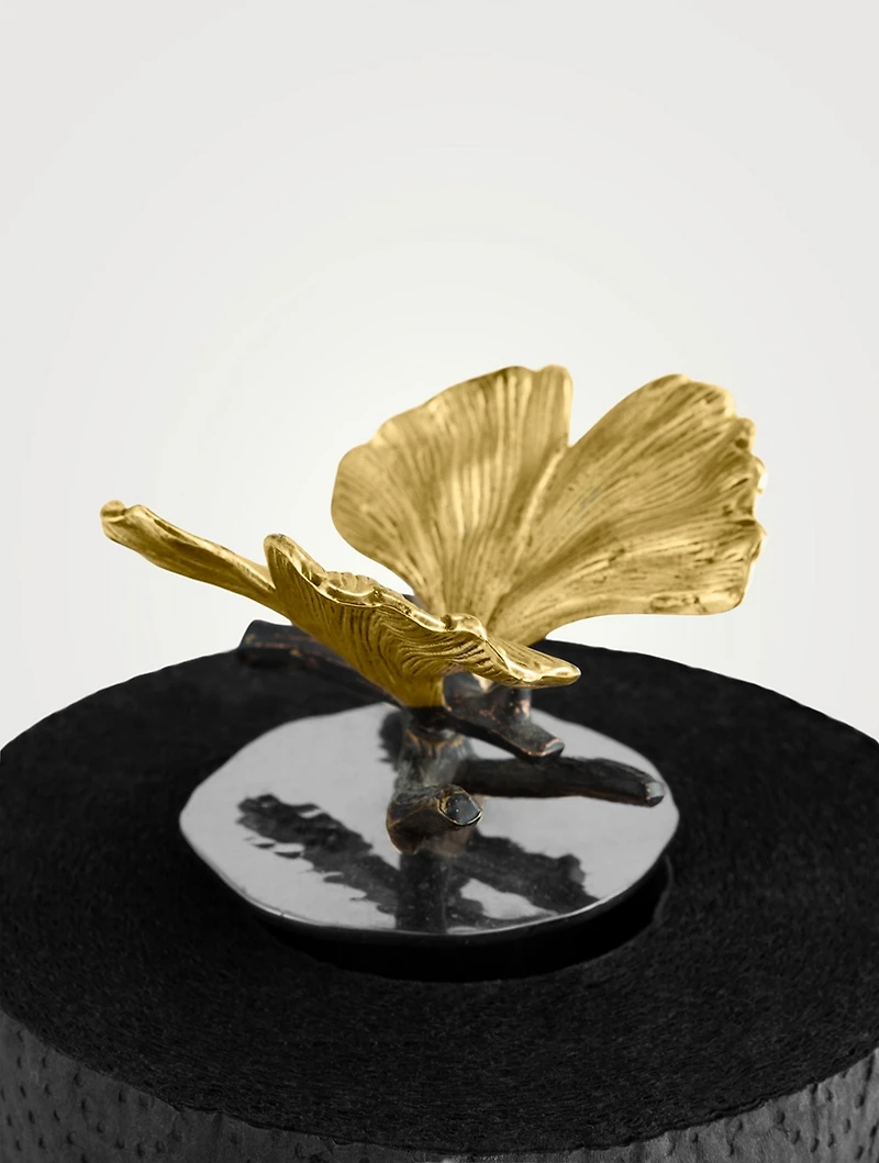 Butterfly Ginkgo Paper Towel Holder