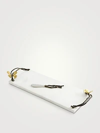 Butterfly Ginkgo Small Cheese Board With Knife
