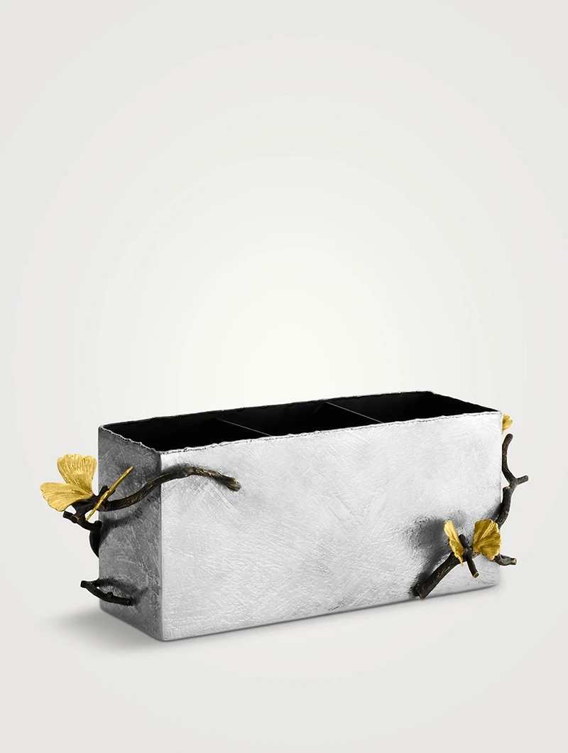 Butterfly Ginkgo Cutlery Caddy