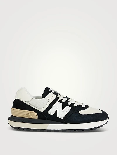 U574 Legacy Suede And Mesh Sneakers
