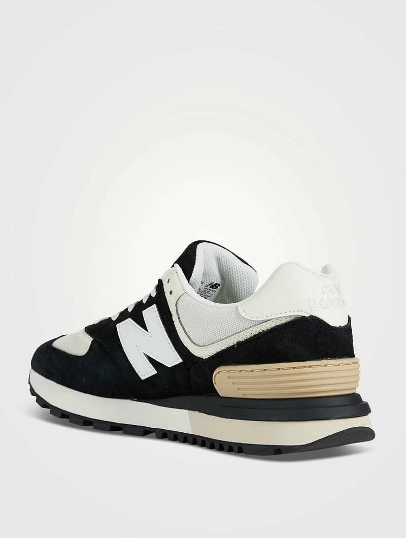 U574 Legacy Suede And Mesh Sneakers