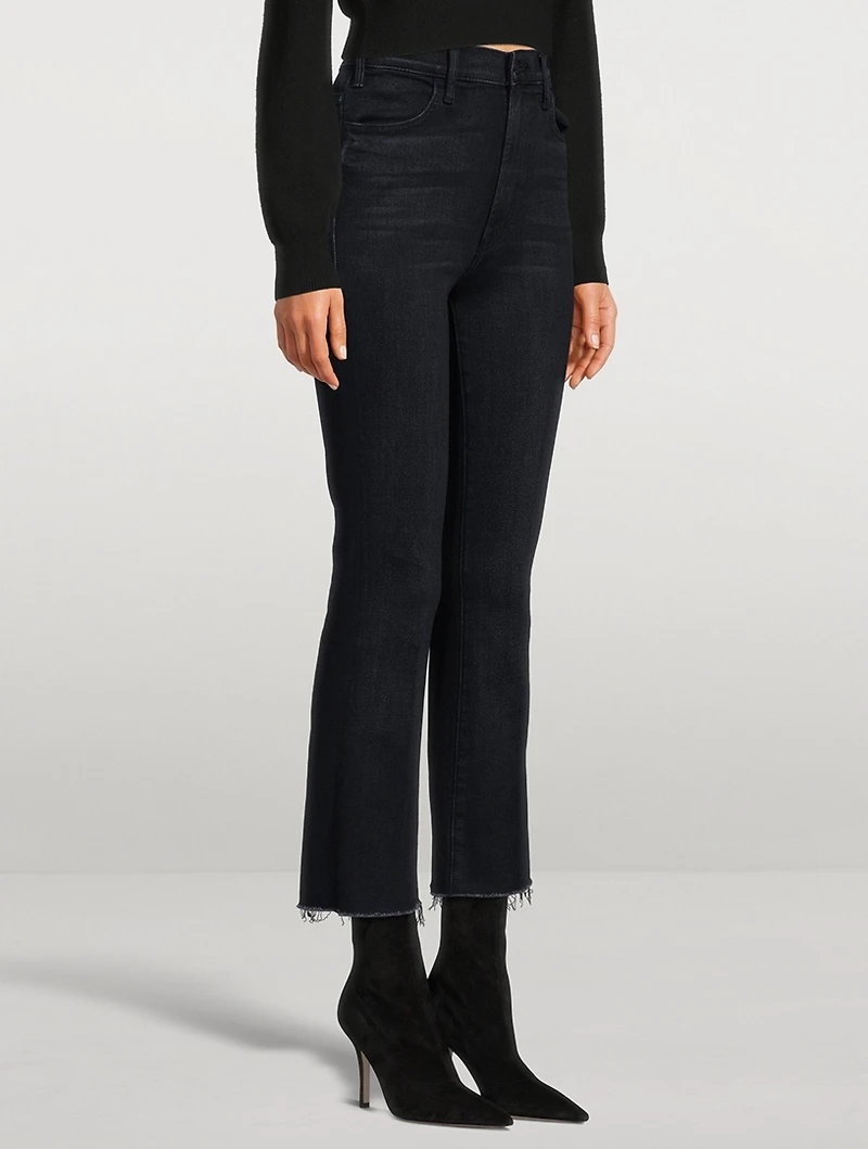 The Hustler Flare Ankle Jeans