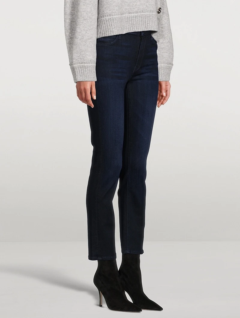 The Dazzler Straight-Leg Ankle Jeans