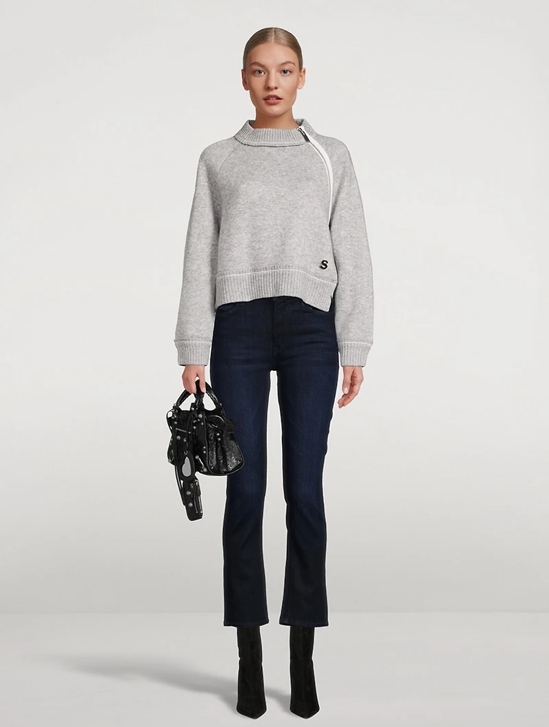 The Dazzler Straight-Leg Ankle Jeans