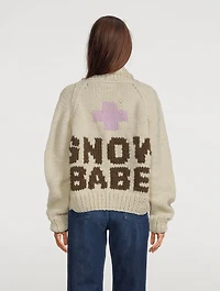 Snow Babe Wool Cardigan