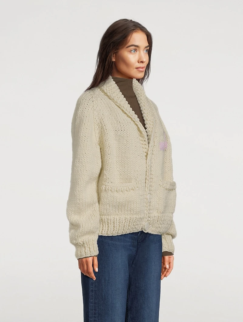 Snow Babe Wool Cardigan