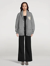 Wool Long Cardigan