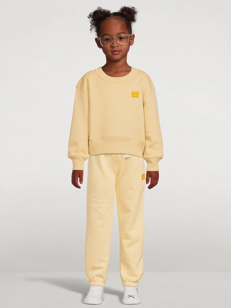 Cotton Face Sweatshirt
