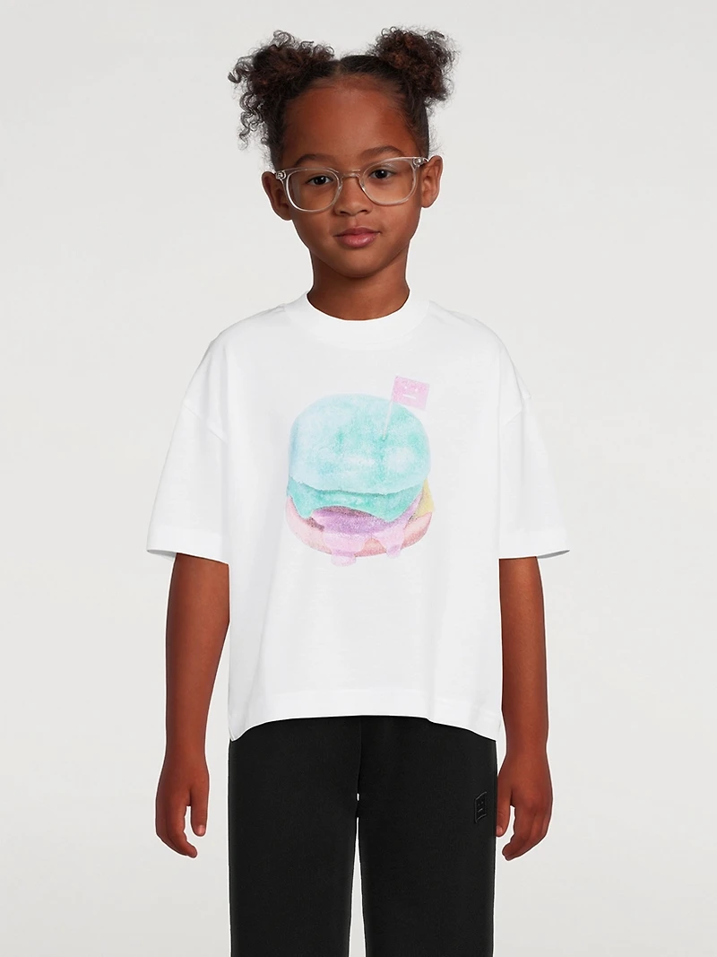 Burger Cotton T-Shirt