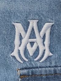 Denim Cargo Jogger Pants